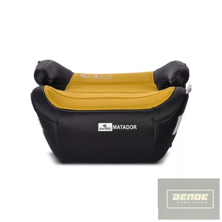 Lorelli Matador autós ülésmagasító Isofix 125-150cm - Lemon Curry