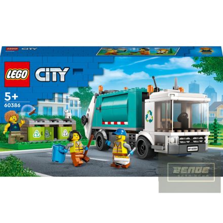 LEGO City 60386 Szelektív kukásautó