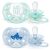 Philips AVENT SCF222/01 Ultrasoft Text játszócumi 0-6hó fiús 2db