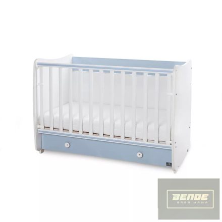 Lorelli Dream kiságy ,átalakítható,ringatható 60x120 cm-White Baby Blue